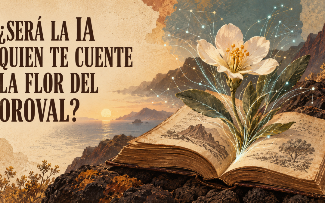 ¿Será la IA quien te cuente La Flor del Oroval?